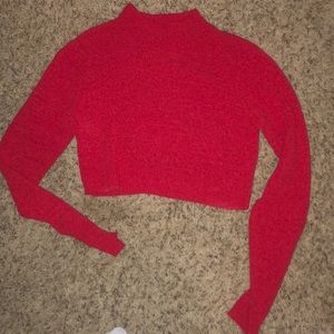 Crop top sweater